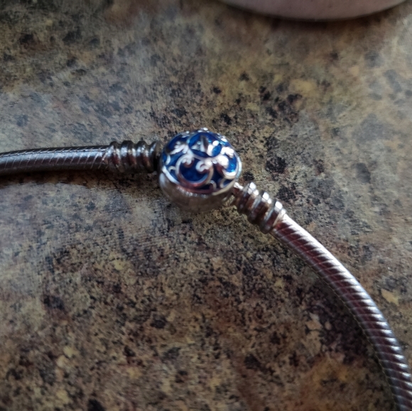 Nina Sterling Silver Charm Bracelet Compatible with pandora - Picture 3 of 4